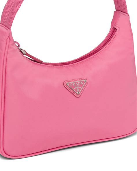 prada mini bag rosa|prada nylon small bags.